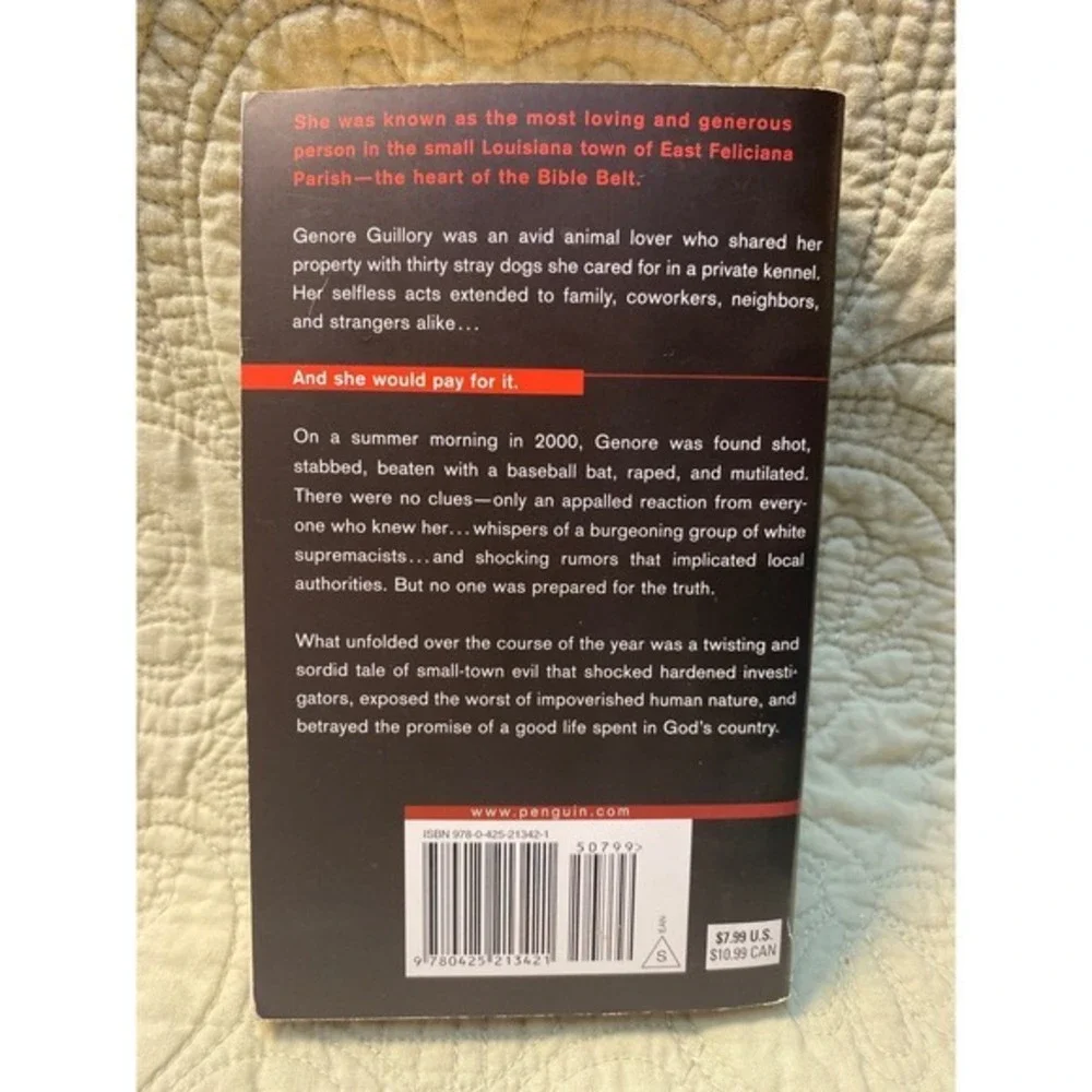 An Act of Kindness True Crime Genore Guillory‎ by Chuck Hustmyre Paperback